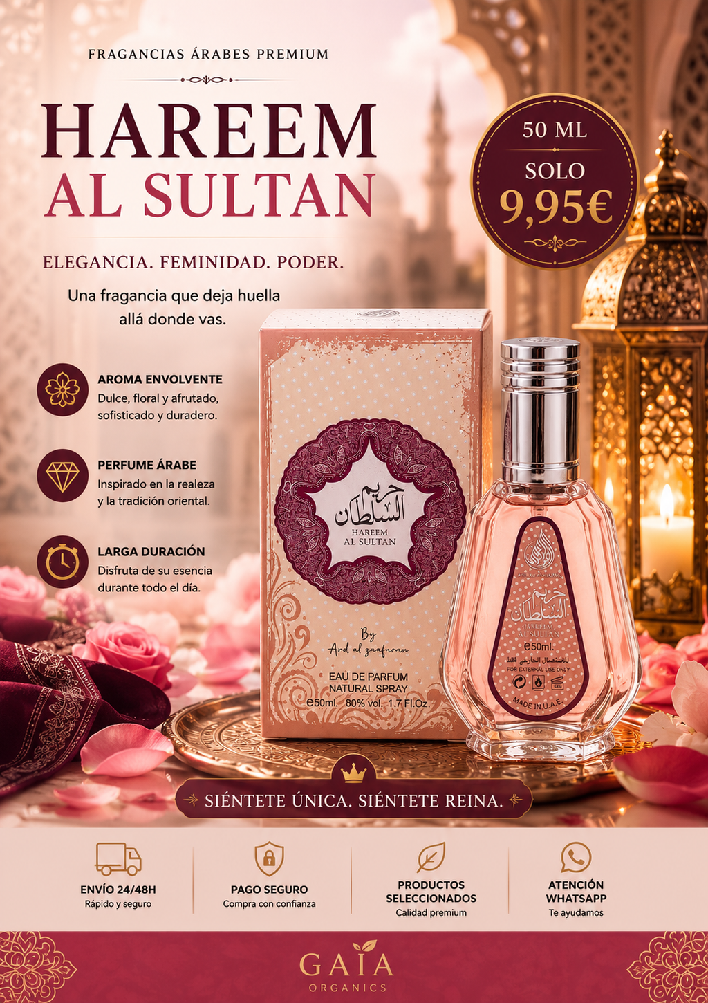 Harem Al SULTAN - Eau de parfum 50 ml