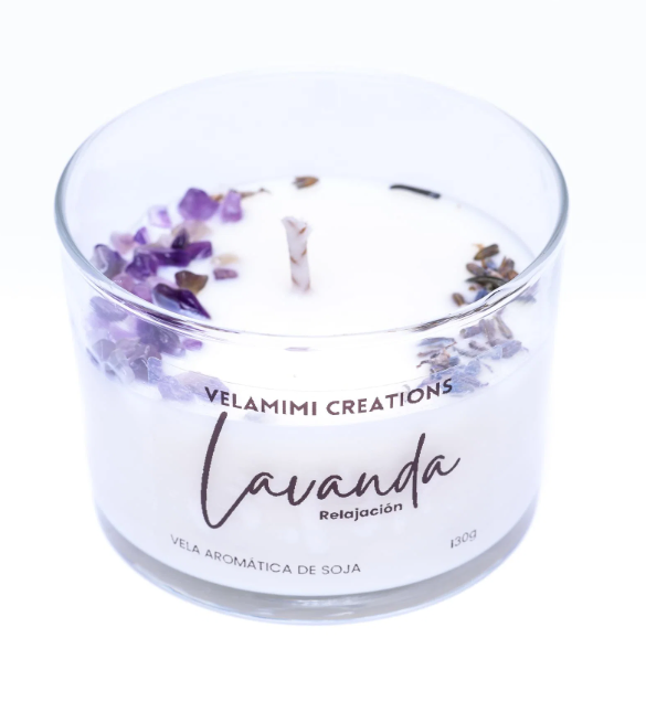 Vela de Lavanda