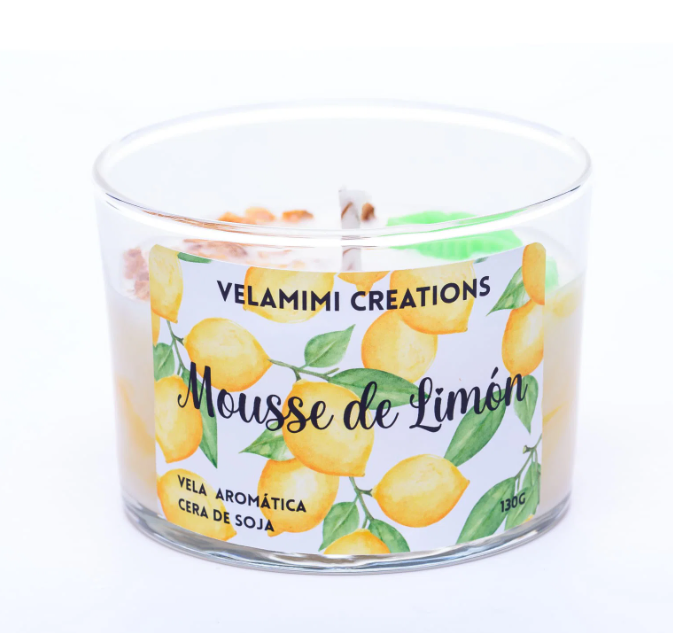 Vela Mousse de Limón